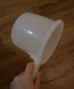 JapanBargain, Japanese Plastic Water Ladle Bath Ladle Dipper Leaf Series Made in Japan (1, White) 1 16 61Y7UBb3R1L
