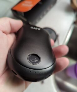 Hand Warmers Rechargeable, 10000mAh Electric Hand Warmer Power Bank with 3 Levels Double-Sided Heating, 15hrs Heat Portable Heater Gifts for Outdoors, Camping, Hiking, Skiing, Home Black 29 61Y8 i5nYmL