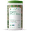 Amazing Grass Wheat Grass Powder: 100% Whole-Leaf Wheat Grass Powder for Energy, Detox & Immunity Support, Chlorophyll Providing Greens, 60 Servings 60 Servings (Pack of 1) 53 61Y8XnLRBL