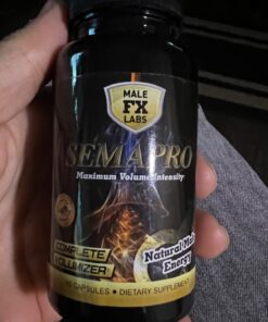 Semapro - Extreme Semen Volumizer and Male Energy Formula - All Natural Endurance, Stamina & Health 19 61Y96zQbDvL