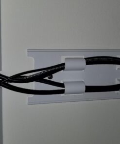 OmniMount OCM On-Wall Cable Management Covers, Paintable, Flat Design to Conceal up to 6 Cables, Set of Three, 3.25" x 18" Inches 27 61Y9f6KBa5L