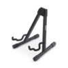 On-Stage GS7462B Professional A-Frame Guitar Stand (Holds Electric, Acoustic, and Bass Guitars, Small Amps, and Mixers, Stepped Yoke, Nonslip Padding, Rubber Feet, Folding, Portable, Storage, Display) Black 67 61YDTMljwL