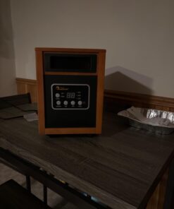 Dr Infrared Heater Portable Space Heater, 1500-Watt, Cherry 32 61YEyLpM4LL