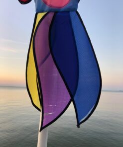 emma kites Cute Rainbow Fish Windsock Spinner Spiral 32-inch 35 61YGMWnKtcL