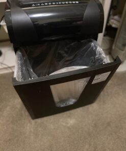 Suntiko Paper Shredder, 18-Sheet Cross Cut Level P-4, Shred Paper/Credit Card/CD, with Large Pull Out Bin,Insert Auto Jam Proof System Shredder for Home&Office 49 61YHhn5Cp4L 2