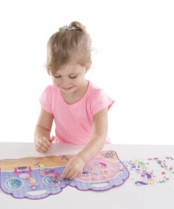 Melissa & Doug Puffy Sticker Pads Set: Fairy, Dress-Up, and Mermaid - 216 Reusable Stickers - Reusable Dress Up Doll Stickers, Restickable Puffy Stickers For Kids Ages 4+ 20 61YIHEUIzeL 2