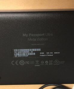 WD 2TB Silver My Passport Ultra Metal Edition Portable External Hard Drive - USB 3.0 - WDBEZW0020BSL-NESN 15 61YIRvDWPL