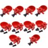 Walkingpround 10pcs Bird Cage Chick Coop Feed Quail Drinking Cups Chicken Water Bowl Pigeon Automatic Water Feeder Farm Animal Tool 14 61YLyNj8NFL