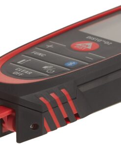 Leica 838725 DISTO D2 New 330ft Laser Distance Measure with Bluetooth 4.0, Black/Red, 1.7 x 1 x 4.6 inches 26 61YMFDJeS