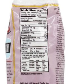 Bob's Red Mill Gluten Free Potato Starch, 24 oz 1.5 Pound (Pack of 1) 13 61YQ TRlxDL