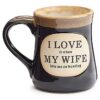 1 X Love it When my Wife Lets Me go Hunting Coffee Tea Mug Cup 18oz Gift Box