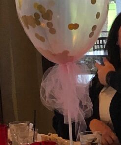 Craft And Party, Light Pink Fabric Tulle Roll 54 Inch by 40 Yards (120 ft) Fabric Tulle Bolt for DIY Tutu Skirt, Wedding and Decoration (Light Pink) 54" x 40 yards 34 61YTsEGigLL