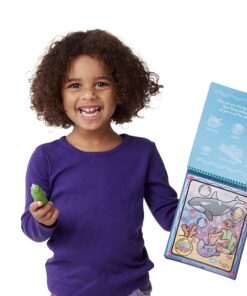 Melissa & Doug On the Go Water Wow! Water-Reveal Activity Pads, 3-pk, Animals, Alphabet, Numbers - 3-Pack Of Reusable No-Mess Travel Activities For Kids Bundle: Animals, Alphabet, Numbers Standard Packaging 33 61YX1XjTK4L