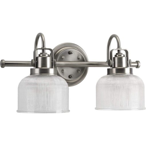 Progress Lighting P2991-81 Archie Bath & Vanity, 8.75x7.00x17.00, Antique Nickel