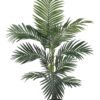 Nearly Natural 5296 Kentia Palm Silk Tree, 5-Feet, Green,9" x 9" x 62.5" 9 x 9 x 62.5