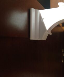 Jambini Magnetic Cabinet Locks - Child Safety Locks for Cabinets and Drawers - Drawer Locks Baby Proofing Cabinet Locks for Babies (4 Locks + 1 Key) 42 61YaEc6x0FL