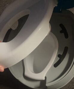 Summer Infant 3-in-1 Train with Me Potty Seat Topper and Stepstool for Toddler Training and Beyond Easy to Empty and Clean Space Saving, Multicolor, 12.7x7.7x14.8"(Pack of 1) Multicolor 3-in-1 31 61YaqKvmmmL