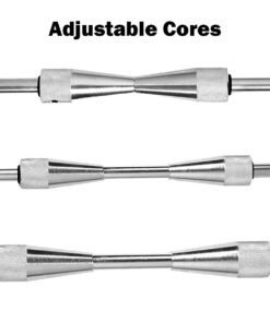 Goplus Motorcycle Bike Wheel Balancer, Rim Tire Balancing Spin Static Truing Stand w/Adjustable Centering Cones, Tire Balancer (16”×8.6”×20”) 17 61YbD7udL