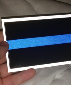 Empire Tactical USA Police Thin Blue Line Reflective Decal Sticker Ultra Us Made 3m Vinyl Brand 27 61YcU0VK4lL