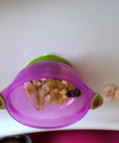 Baby Bowls and Matching Lids - Suction Cup Bowls for Babies, Toddlers & Infants - Set of 3 Sizes - 6 Pieces 35 61YcWEPoML