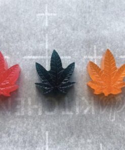 PJ BOLD Marijuana Weed Leaf Gummy Molds Silicone Candy Mold Kit - 3 Pack Dropper 29 61YhTMt55XL