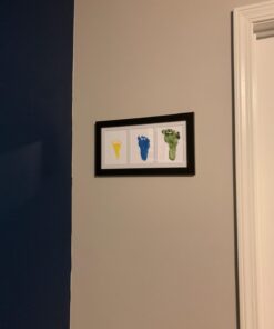 Golden State Art, 7x14 Black Photo Wood Collage Frame with Mat displays (3) 4"x6" Pictures 1 Pack Wood - Black With White Mat 30 61YiAIySLPL