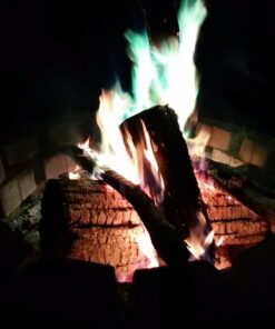 Mystical Fire Flame Colorant Vibrant Long-Lasting Pulsating Flame Color Changer for Indoor or Outdoor Use 0.882 oz Packets 24- Count Box by Mystical Fire 35 61YiTYN9s L