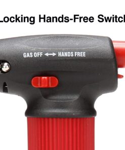 Master Appliance MT-51B Butane Torch Lighter with 4floz can of butane, Hand Held Torch Lighter, Adjustable Flame Mini Blow Torch, Refillable with Butane Fuel 9 61YiWNHdEeL