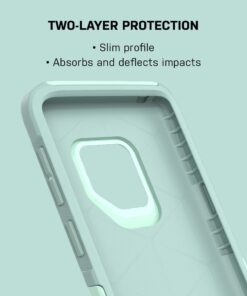 OtterBox Samsung Galaxy S9 Commuter Series Case - BLACK, slim & tough, pocket-friendly, with port protection FFP 27 61YiefuokQL
