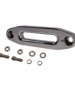 Extreme Max 5600.3096 MAGNA Polished Aluminum Universal ATV / UTV Hawse Fairlead for Synthetic Rope 14 61YkTxT2XYL