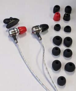 sephia SP3060 Wired Headphones, HD Bass Driven Audio, Lightweight Aluminum Wired in Ear Earbud Headphones, S/M/L Ear Bud Tips, Earphone Case, 3.5mm Tangle-Free Cord (Without Mic) 42 61Yo wLzc3L