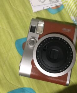 Fujifilm Instax Mini 90 Instant Film Camera (Brown) Brown Camera Only 56 61YoF8TUWUL