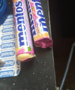 Mentos Candy, Mint Chewy Candy Roll, Fruit, Non Melting, 1.32 Oz , 6 count(Pack of 1) Orange 6 count(Pack of 1) 27 61Yp9ZpumyL