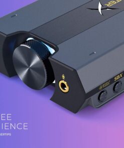 Alternative view of Sound BlasterX G6 Hi-Res 130dB 32bit/384kHz Gaming DAC, External USB Sound Card with Xamp Headphone Amp, Dolby Digital, 7.1 Virtual Surround Sound, Sidetone/Speaker Control for PS4, Xbox One 130 dB DNR at 32-bit / 384 kHz