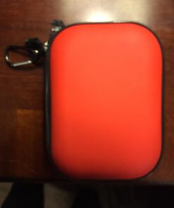 I GO 85 Pieces Hard Shell Mini Compact First Aid Kit, Small Personal Emergency Survival Kit for Travel Hiking Camping Backpacking Hunting Marine Car Red 56 61YubCR4M L