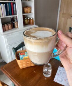 Libbey 15-1/2-Ounce Tapered Mug, Box of 6, Clear 17 61YucEpbudL