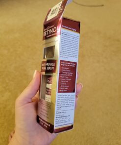 Retinol Anti-Wrinkle Facial Serum – Vitamin A Concentrate Improves Skin’s Elasticity & Tone and Minimizes Appearance of Fine Lines & Wrinkles – Look Younger With The Age-Defying Power Of Retinol 19 61YurEh QL