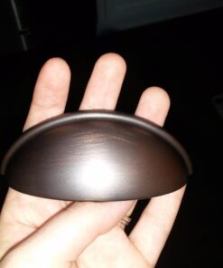 Cosmas 10 Pack 783ORB Oil Rubbed Bronze Cabinet Hardware Bin Cup Drawer Handle Pull - 3" Inch (76mm) Hole Centers 33 61YyFh2UFL