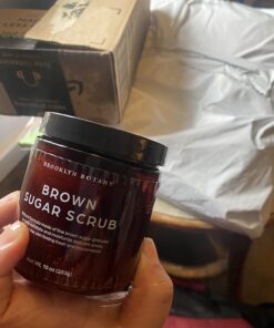 Brooklyn Botany Brown Sugar Body Scrub - Moisturizing and Exfoliating Body, Face, Hand, Foot Scrub - Fights Acne, Fine Lines & Wrinkles, Great Gifts For Women & Men - 10 oz 10 Ounce (Pack of 1) 34 61Z0NXkziZL 3