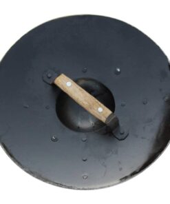 AnNafi® Viking Shield Knight Battle Ready | Knights Adult Buckler Shields | Real Medieval Armor Combat Death Iron Archer Shields | LARP Re-Enactment Mount Riveting 14 Gaug Steel with Wooden Handle 8 61Z4uHoHC4L