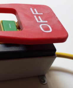 POWERTEC 71054 120V Magnetic Paddle Switch, 1/2 HP, fits Table Saw, Router Table, Drill Press, Bench Saw, Band Saw 1 Count (Pack of 1) 37 61Z5b D4kEL