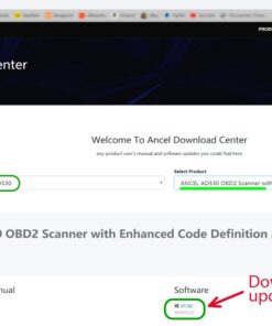 (Upgraded AD310) ANCEL AD530 OBD2 Scanner Diagnostic Tool with Battery Test Car Engine Light Code Reader Scan Tool, All OBD2 Function Enhanced Code Definition and Upgraded Graphing Battery Status Orange 47 61ZF1ZpiblL