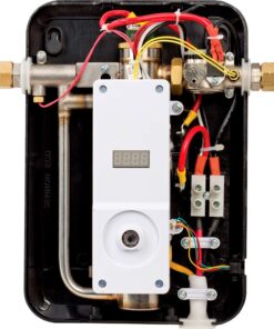 EcoSmart ECO 8 Tankless Water Heater, Electric, 8-kW - Quantity 1, 12 x 8 x 4 21 61ZHcukarBL