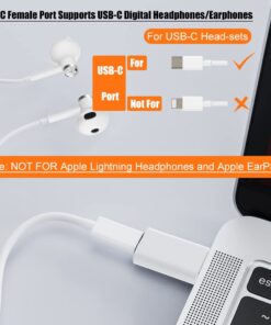 MOSWAG USB to USB C Adapter,Compatible with Apple MagSafe Watch 7/8/9/SE/Ultra,USB C Female to USB Male Adapter for iPhone 15 14 13 12 Mini Pro Max,iPad,Galaxy Note,Google Pixel 7 6 5 2 pack White 27 61ZHrlW1nJL