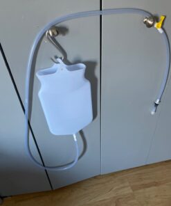 Mikacare Enema Bag Kit Clear Non-Toxic Silicone. for Coffee and Enema Kit for Colon Cleansing - Enema Detox - 2 Quart - Home Colonic Kit - Enema Coffee not Included 28 61ZI1fiaFwL