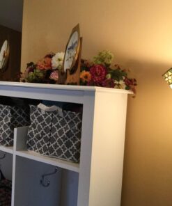 Nearly Natural 4665 Mixed Mini Peony Centerpiece Silk Flower Arrangement,10"D x 34"W x 6.5"H 10"D x 34"W x 6.5"H 40 61ZJj0ccDNL