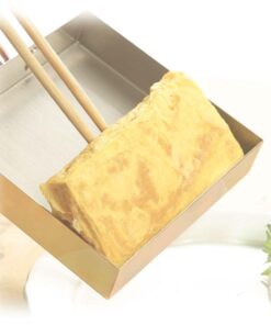 Asahi Cne117 Egg Pan Tamagoyaki Professinal Model, Wooden Lid 18cm Copper 13 61ZLS44hJL