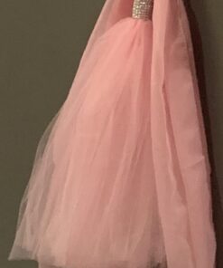 Craft And Party, Light Pink Fabric Tulle Roll 54 Inch by 40 Yards (120 ft) Fabric Tulle Bolt for DIY Tutu Skirt, Wedding and Decoration (Light Pink) 54" x 40 yards 28 61ZLoKtz7YL