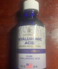 Hyaluronic Acid Serum for Face (2 Oz) - Serum for Skin and Lips - Hydrating and Moisturizing Face Serum for All Skin Types - Paraben and Fragrance-Free Hyaluronic Acid 2Fl Oz 22 61ZMj49rKL