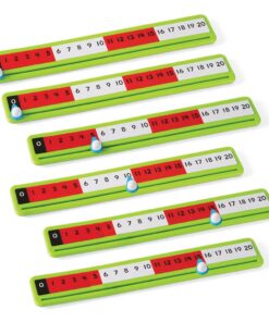 hand2mind Number Path Rekenrek, Number Lines for Students, Abacus for Kids Math, Math Manipulatives Kindergarten, Counting Rack for Kids, Counters for Kids Math, Kids Educational Toys (Set of 6) 9 61ZP4AUjPOL